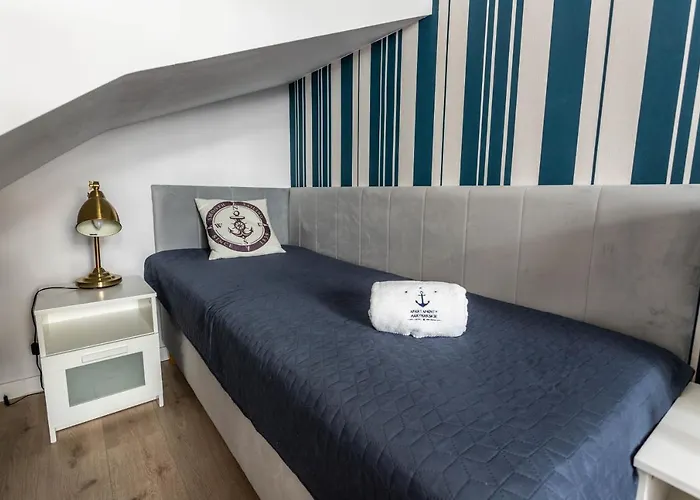 Апартаменты Marynarskie 400m Od Plazy Debina (Ustka)