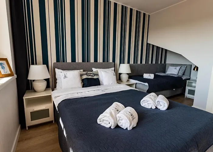 Marynarskie 400m Od Plazy Апартаменты *