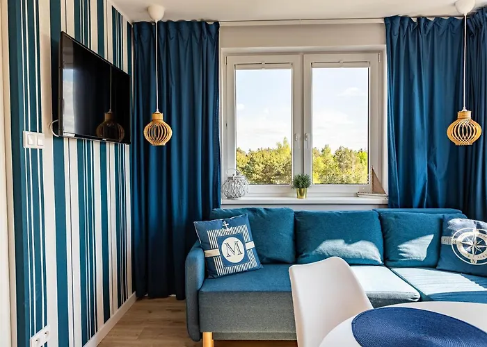 Marynarskie 400m Od Plazy Апартаменты Debina (Ustka)